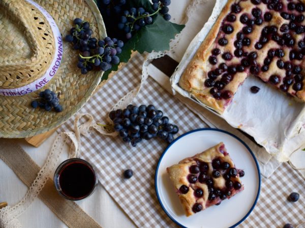 Schiacciata Con L Uva Ricetta Originale Toscana Le Farfalle Nello